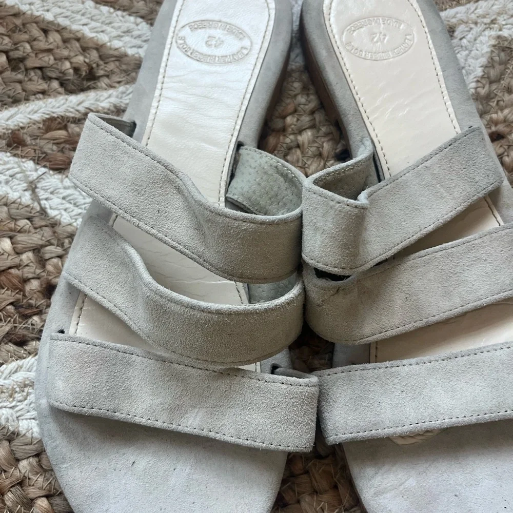 sandals, Handmade sandals, Suede Leather Flats, Summer sandals